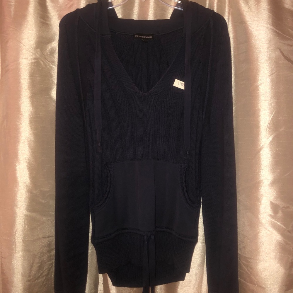 Emporio Armani v neck sweater size small